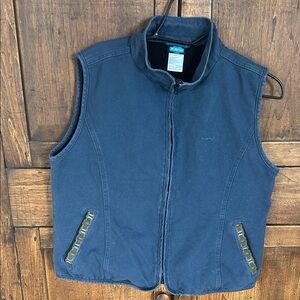 Mens vintage cotton fleece lined Kavu vest